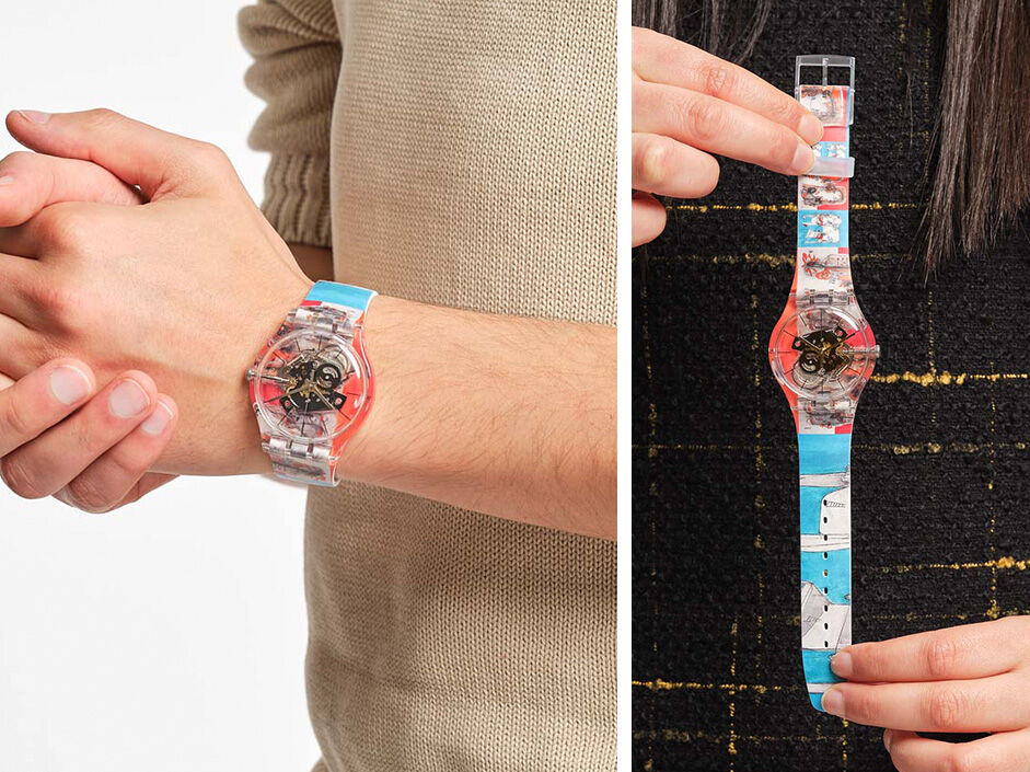 Example of SXY personalized watch - Guatemala